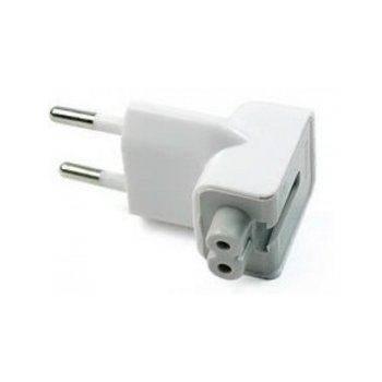 Преходник APPLE към EU контакти | JAR Computers EU plug ПРЕХОДНИК ЗА APPLE - 18206