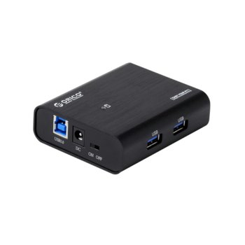 Orico H4888-U3, Black, USB3.0