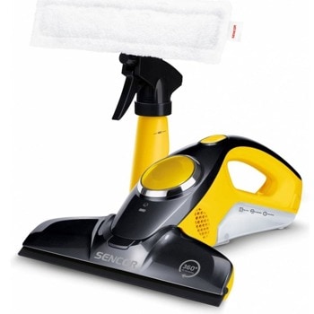 Уред за почистване на прозорци Sencor SCW3001YL, безжична, 0.2 л. капацитет на контейнера, до 20 мин. време за работа, жълт | JAR Computers Sencor SCW3001YL