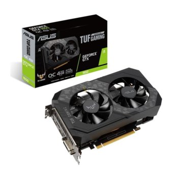 Видео карта Nvidia Geforce GTX 1650, 4GB, Asus TUF Gaming OC, PCI-E 3.0, GDDR6, 128bit, DisplayPort, HDMI, DVI | JAR Computers ASUS TUF-GTX1650-O4GD6-GAMING