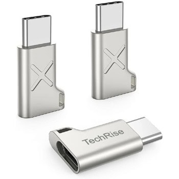 3 броя адаптер microUSB към USB-C