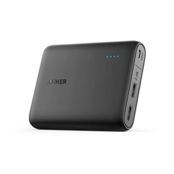 Външна батерия /power bank/ Anker PowerCore Compact, 13000 mAh, черен | JAR Computers PowerCore 13000 Compact 13000 mAh A1215H11