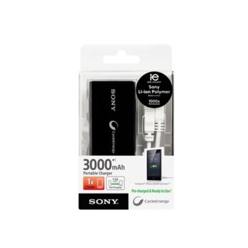 Sony CP-V3A Portable power supply 3 000mAh, black