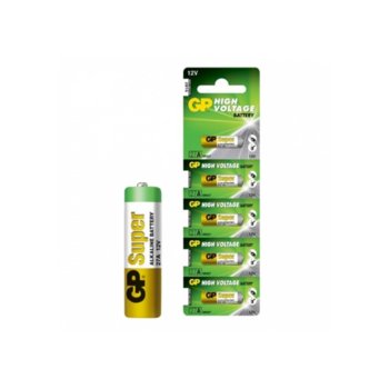 Батерия алкална GP 27A-2C5, 27А, 12V, 1бр. | JAR Computers GP 27A-2C5