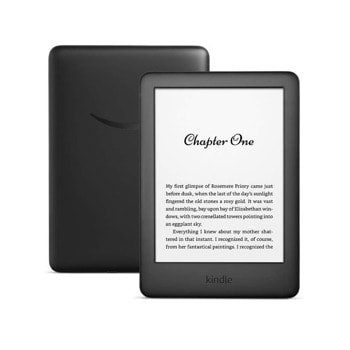 Електронна книга Amazon Kindle 2019 10th Generation black, 6" (15.24 cm) 167ppi Anti-glare дисплей, 8GB Flash памет, до 4 седмици работа, Wi-Fi, черна image