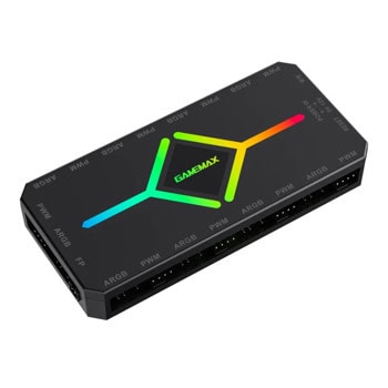 Gamemax разклонител за вентилатори Fan Hub - V4.0 | JAR Computers Gamemax разклонител за вентилатори Fan Hub - V4.0
