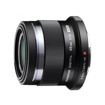 Обектив Olympus ZD Micro 45mm f/1.8 MSC за Olympus | JAR Computers Olympus ZD Micro 45mm f/1.8 MSC (черен)
