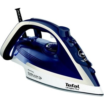 Парна ютия Tefal FV6812Е0, вместимост на резервоара 270 мл, до 50 г/мин непрекъсната пара, парен удар до 260 г., антикапкова система, 2800W, синя | JAR Computers Tefal FV6812Е0