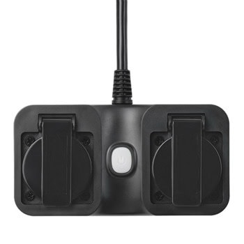 Смарт контакт Edimax SP-1122WTO, Wi-Fi, 2 гнезда, Android/iOS, черен | JAR Computers Смарт контакт Edimax SP-1122WTO