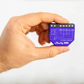 Shelly Dimmer 0/1-10V PM Gen3 S3DM-0010WW | JAR Computers Shelly Dimmer 0/1-10V PM Gen3 S3DM-0010WW