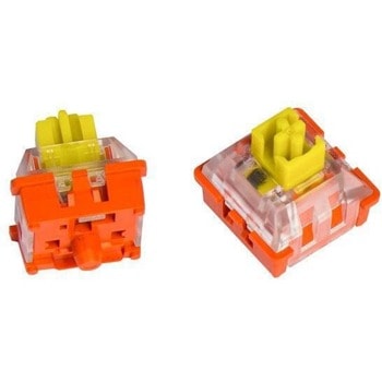 Суичове за механична клавиатура Keychron Lava Optical Yellow, Switch Set 87 броя, жълти | JAR Computers Keychron Lava Optical 87 броя жълти Z84