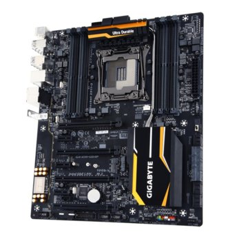 Дънна платка Gigabyte GA-X99-UD4P, X99, LGA2011-3, DDR4, PCI-E (CF&SLi), 6x SATA 6Gb/s, 1x SATA Express, 1x M.2 Socket, 6x USB 3.0, E-ATX | JAR Computers Gigabyte GA-X99-UD4P