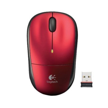Мишка Logitech M215, оптична(1000 dpi), безжична, червена | JAR Computers Logitech M215 Wireless Red 910-001555