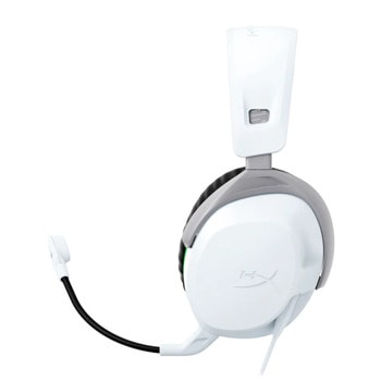 Слушалки HyperX CloudX Stinger 2, микрофон, 3.5mm жак, гейминг, 50mm драйвери, бели | JAR Computers Слушалки HyperX CloudX Stinger 2 75X28AA