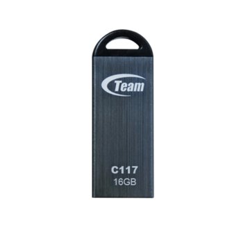 Памет 16GB TEAM C117, сива, водоустойчива | JAR Computers TEAM C117 16GB