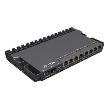 Рутер Mikrotik RB5009UPr+S+IN, 7х 10/100/1000 LAN, 1x 100/1000/2500 LAN, 1х SFP+, 1GB RAM, 1GB Flash памет, PoE, USB | JAR Computers MikroTik RB5009UPr+S+IN