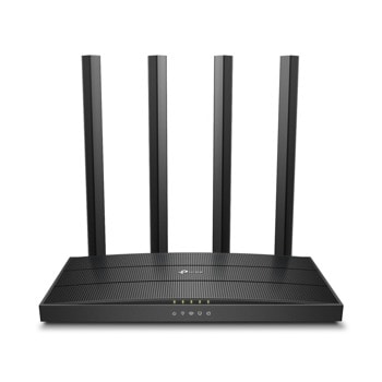 Рутер TP-Link Archer A6(EU) Ver:3.20 AC1200, 1200, 2.4GHz(300Mbps)/ 5GHz(867Mbps), 4x LAN 1000, 1x WAN 1000, 4x външни антени | JAR Computers TP-Link Archer A6(EU) Ver:3.20 AC1200