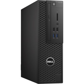 Работна станция Dell Precision T3420 SFF (#DELL02015), четириядрен Skylake Intel Xeon E3-1220 v5 3/3.5GHz, NVIDIA Quadro K1200 4GB, 16GB DDR4 RAM, 2TB 7200rpm, 6x USB 3.0, клавиатура и мишка, Windows 7 Pro | JAR Computers Dell Precision T3420 SFF #DELL02015