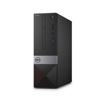 Настолен компютър Dell Vostro 3268 SFF (N314VD3268EMEA01), четириядрен Intel Core i5-7400 3.00/3.50GHz, 4GB DDR4, 1TB HDD, 2x USB 3.0, клавиатура и мишка, Windows 10 | JAR Computers Dell Vostro 3268 SFF N314VD3268EMEA01