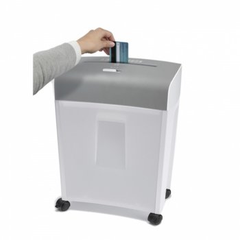 Шредер Monolith PBS-14-17 Cross, ръчен, 10 листа A4, шум 70 DbA, 14 литра | JAR Computers ШРЕДЕР MONOLITH PBS-14-17 CROSS 14 ЛИТРА