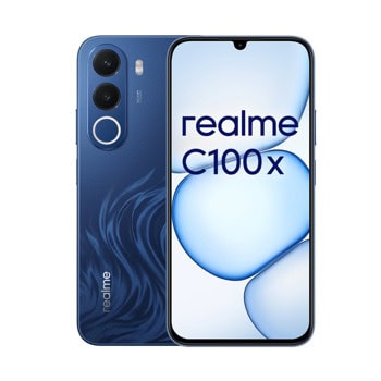 смартфон realme c100x 4/256gb blue