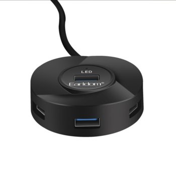 USB хъб Earldom HUB02, 4x USB 2.0, различни цветове | JAR Computers USB хъб Earldom HUB03 4x USB 2.0 12064