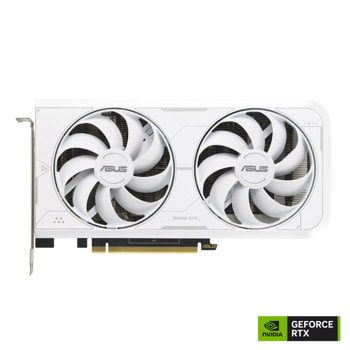 Видео карта Nvidia GF RTX 3060 Ti, 8GB, Asus Dual White OC, PCI-E 4.0, GDDR6X, 256-bit, DisplayPort, HDMI | JAR Computers Asus Dual GeForce RTX 3060 Ti White OC Edition 8GB
