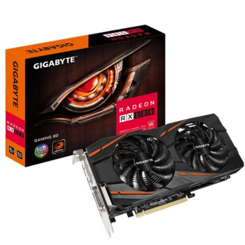 Видео карта AMD Radeon RX 580, 8GB, Gigabyte GV-RX580GAMING-8GD, PCI-E 3.0, GDDR5, 256-bit, DisplayPort, HDMI, DVI | JAR Computers Gigabyte Radeon RX 580 Gaming 8G GV-RX580GAMING-8G