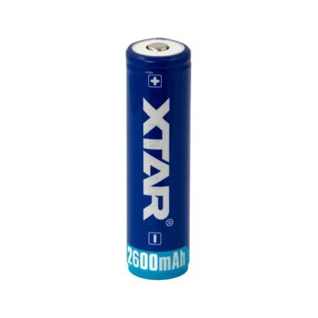 Акумулаторна батерия Xtar, 18650, 3.7V, 2600mAh, Li-ion, 1бр. | JAR Computers Xtar 18650 3.7V 2600mAh Li-ion