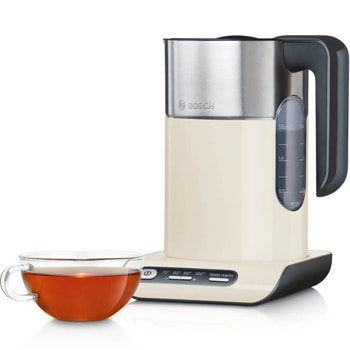 Електрическа кана Bosch TWK8617P, 1.5 л. вместимост, 2400W, бежова | JAR Computers Bosch TWK8617P