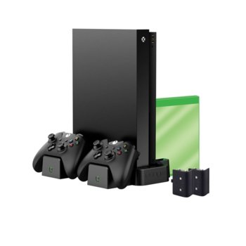 Вертикална станция за зареждане за Xbox One, Venom, с 2 батерии | JAR Computers Venom Вертикална станция за зареждане за Xbox One