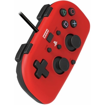 Hori Wired Mini Gamepad Red PS4