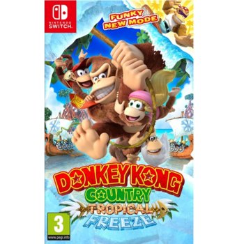 Игра за конзола Donkey Kong Country: Tropical Freeze, за Switch | JAR Computers Donkey Kong Country: Tropical Freeze
