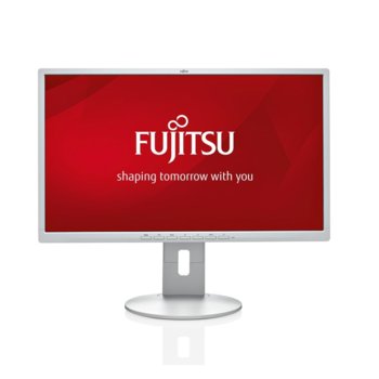 Монитор Fujitsu B24-8 TE Pro S26361-K1577-V140, 23.8" (60.45cm) IPS панел, Full HD, 5ms, 20 000 000:1, 250cd/m2, Display Port, DVI, D-Sub, 2x USB 2.0 image