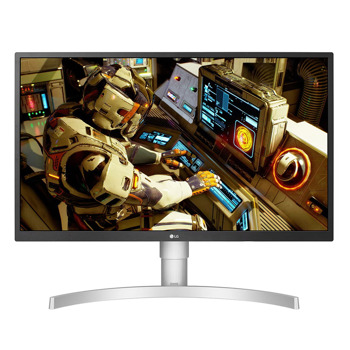 Монитор LG 27UL550P-W, 27" (68.58cm), IPS панел, UDH, 5ms, 1 000:1, 300cd/m2, HDMI, DisplayPort | JAR Computers Монитор LG 27UL550P-W