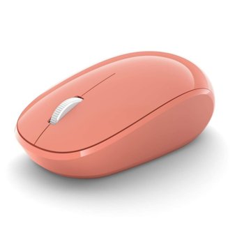 Мишка Microsoft RJN-0039 Peach, оптична (1800 dpi), безжична, Bluetooth, розова | JAR Computers Microsoft RJN-00039