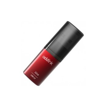 Памет 32GB USB Flash Drive, Addlink U55, USB 3.0, червена | JAR Computers ПАМЕТ USB FLASH 32GB ADDLINK U55 3.0