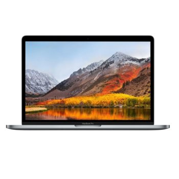 Лаптоп Apple MacBook Pro 13 (MR9U2ZE/A_Z0V900078/BG)(сребрист), четириядрен Coffee Lake Intel Core i5-8259U 2.3/3.8GHz, 13.3" (33.78 cm) WQXGA Retina дисплей(Thunderbolt 3), 8GB LPDDR3, 256GB SSD, 4x USB 3.1 Type C, macOS, 1.37 kg | JAR Computers Apple MacBook Pro 13 MR9U2ZE/A_Z0V900078/BG