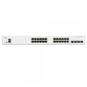 Суич Cisco CBS250-24T-4G-EU, 24 порта, 24x 10/100/1000 Mbps, 4x SFP | JAR Computers Cisco CBS250-24T-4G-EU