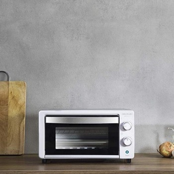 Мини фурна Cecotec Bake&Toast 490, 10 л. обем на фурната, 1000 W, 60-минутен таймер, бял | JAR Computers Cecotec Bake&Toast 490