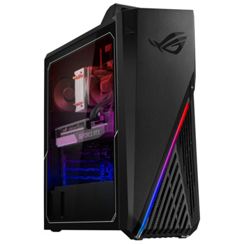 Настолен компютър Asus ROG Strix GT15 G15CF-WB7636 (90PF03C2-M00U00), дванадесетядрен Intel Core i7-12700F 2.1/4.9GHz, NVIDIA GF RTX 3060 Ti 8GB, 32GB DDR4, 1TB SSD NVMe, 2x USB 3.2 Type-C, No OS | JAR Computers Asus ROG Strix GT15 G15CF-WB7636 90PF03C2-M00U00