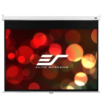 Екран Elite Screen M120VSR-Pro Manual, стенен/таванен монтаж, MaxWhite FG, 2430 x 1820 мм, 120" (304.8 cm), 4:3 | JAR Computers Elite Screen M120VSR-Pro Manual