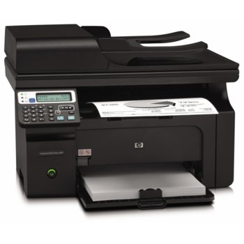 HP LaserJet Pro M1217nfw, лазерен принтер/копир/скенер/факс, 600x600dpi, 18стр/мин, 64MB, ADF, WiFi 802.11b/g/n & Lan, USB, 1 г. | JAR Computers HP LaserJet Pro M1217nfw
