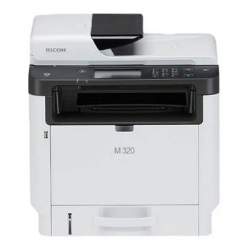 Мултифункционално лазерно устройство RICOH M 320FSE, цветен принтер/копир/скенер/факс, 1200x1200dpi, 32 стр./мин, LAN, USB, A4 | JAR Computers RICOH M 320FSE