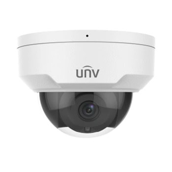 IP камера UniVIEW IPC324LB-ASF28K-A, куполна, 4Mpix(2560x1440@25fps), 2.8mm обектив, Ultra H.265/H.264/MJPEG, IR осветеност (до 30m), външна IP67/IK10, PoE, MicroSD слот до 128GB, микрофон | JAR Computers UniVIEW IPC324LB-ASF28K-A