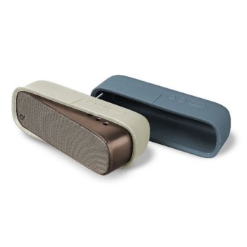 Тонколона Cellular Line Sparkle, 1.0, 6W, Bluetooth, бяла/синя, 2 сменяеми калъфа, дълбок бас | JAR Computers Cellular Line Sparkle White Blue BTSPKSPARKLEW