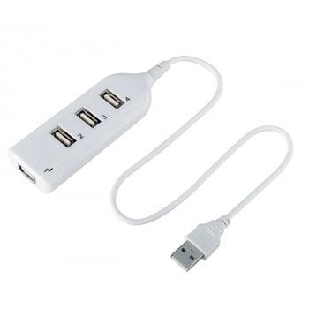 USB Хъб USB Digital One White