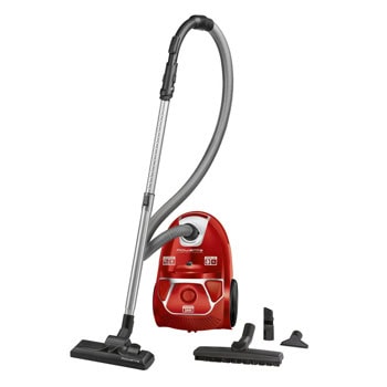 Прахосмукачка Rowenta RO3953EA, с торба, 900 W, 3 л. капацитет на торбата, метална телескопична тръба, торба Hygiene+, червена | JAR Computers Rowenta RO3953EA