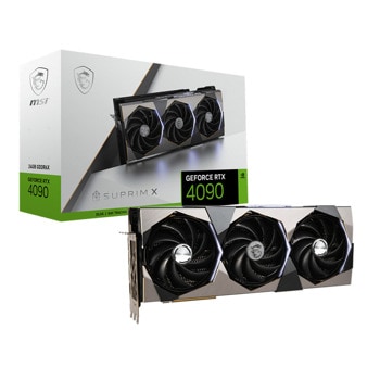 Видео карта Nvidia GF RTX 4090, 24GB, MSI SUPRIM X, PCI-E 4.0, GDDR6X, 384-bit, DisplayPort, HDMI | JAR Computers MSI GeForce RTX 4090 SUPRIM X 24G