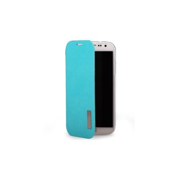 Поликарбонатов протектор Rock Elegant за Samsung Galaxy S4 i9500, син | JAR Computers Rock Elegant Flip Case Blue